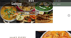 Desktop Screenshot of lahore-karahi.com